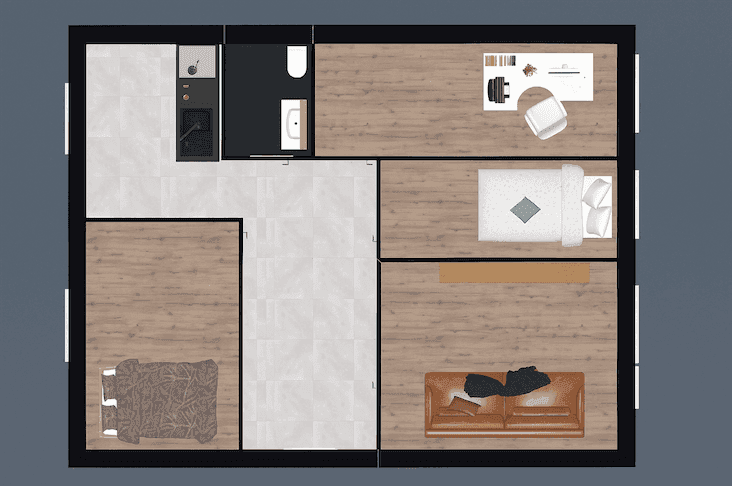 Na sprzedaż 4-pokojowe mieszkanie 56,5 m² – Międzychód